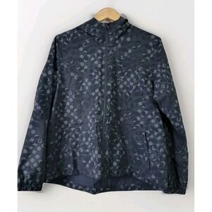 Lululemon Women's Rain Jacket Size 10 Hooded Packable Black